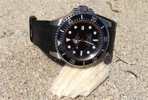 deepsea rolex rubber|rolex deepsea review.